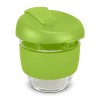 B Green 250mL Borosilicate Glass Cups